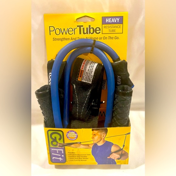 🆕 Go Fit Power Tube Heavy Duty Exercise Equipment - Picture 1 of 4
